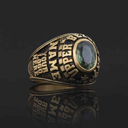 Design Your Own Custom Ring, Personalized Engraved Silver & Gold Ring Gift