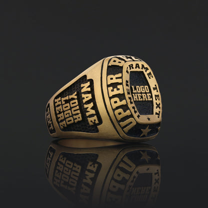 Personalized Name Ring for Men & Women, Minimalist Custom Engraved Silver or Gold Band, Unique Handmade Gift