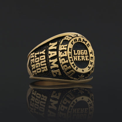 Custom Name Ring for Men & Women, Personalized Engraved Silver or Gold Jewelry