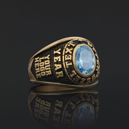 Luxury Signature Custom Ring, Personalized Silver, Gold & Signet Jewelry