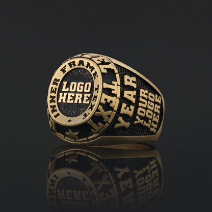 Personalized Engraved Ring, Custom Name Ring in Silver or Gold