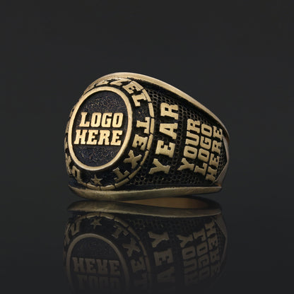 Handcrafted Personalized Name Ring, Custom Silver & Gold Jewelry