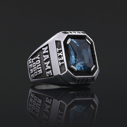 Signature Custom Ring,  Tailor-Made Fine Jewelry for Him & Her