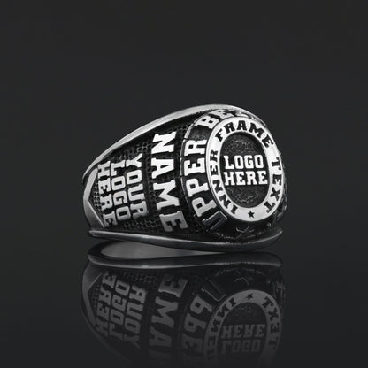 Custom Name Ring for Men & Women, Personalized Engraved Silver or Gold Jewelry