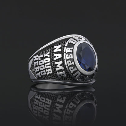 Luxury Signature Custom Ring, Personalized Silver, Gold & Signet Jewelry