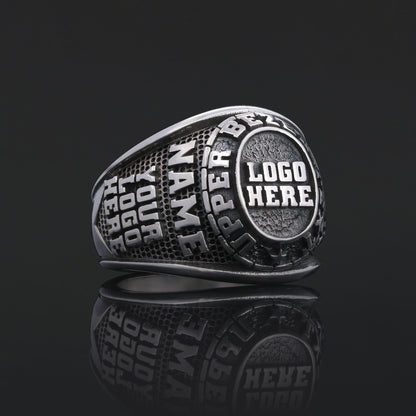 Handcrafted Personalized Name Ring, Custom Silver & Gold Jewelry
