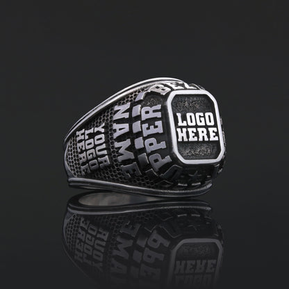 Personalized Custom Ring for Men & Women Handcrafted Engraved Jewelry in Silver & Gold