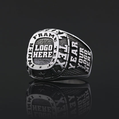 Custom Name Ring in Silver or Gold, Personalized Engraved Ring for Men & Women