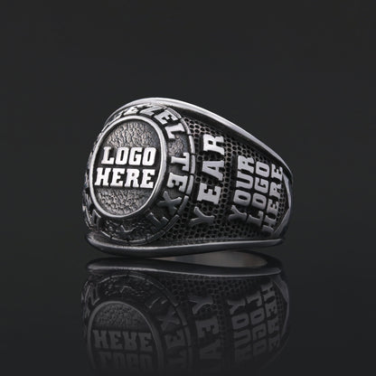 Handcrafted Personalized Name Ring, Custom Silver & Gold Jewelry