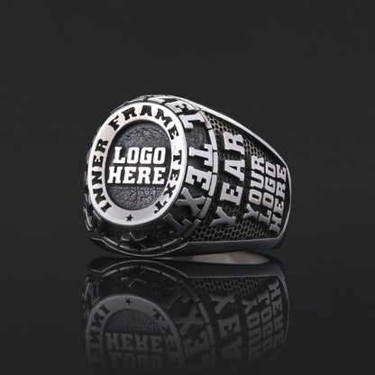 Personalized Engraved Ring, Custom Name Ring in Silver or Gold