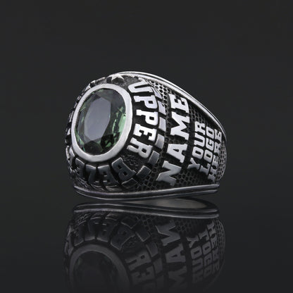 Design Your Own Custom Ring, Personalized Engraved Silver & Gold Ring Gift