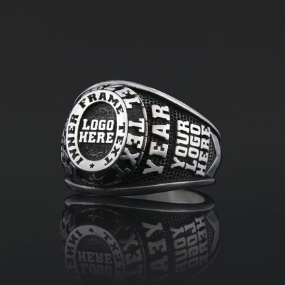 Custom Name Ring for Men & Women, Personalized Engraved Silver or Gold Jewelry