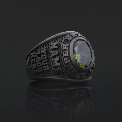 Luxury Signature Custom Ring, Personalized Silver, Gold & Signet Jewelry