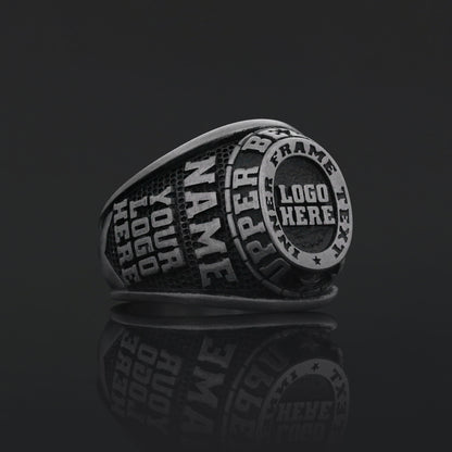 Custom Name Ring for Men & Women, Personalized Engraved Silver or Gold Jewelry