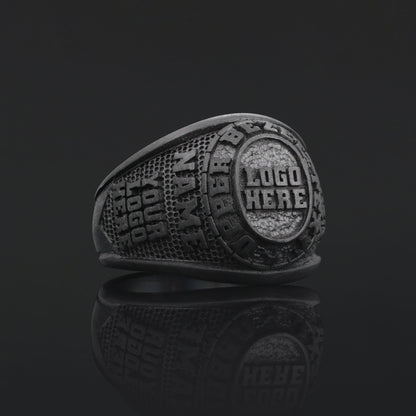 Handcrafted Personalized Name Ring, Custom Silver & Gold Jewelry