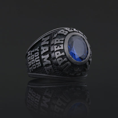 Design Your Own Custom Ring, Personalized Engraved Silver & Gold Ring Gift