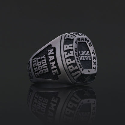 Personalized Name Ring for Men & Women, Minimalist Custom Engraved Silver or Gold Band, Unique Handmade Gift