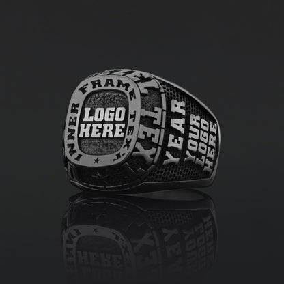 Custom Name Ring in Silver or Gold, Personalized Engraved Ring for Men & Women