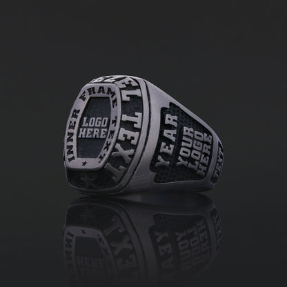 Personalized Name Ring for Men & Women, Minimalist Custom Engraved Silver or Gold Band, Unique Handmade Gift