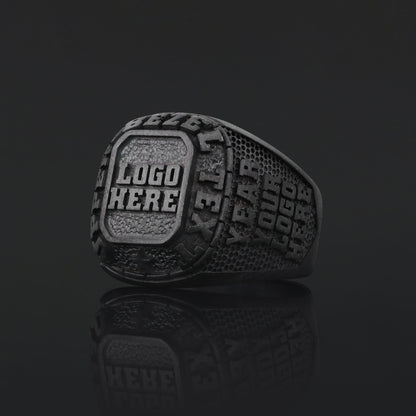 Handcrafted Name Ring for Men & Women, Custom Silver & Gold Engraved Jewelry