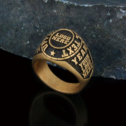 Signature Custom Ring, Personalized Fine Jewelry Gift, Handcrafted Signature Custom Ring