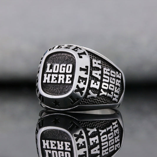 Simple Personalized Name Ring, Custom Minimalist Silver & Gold Ring