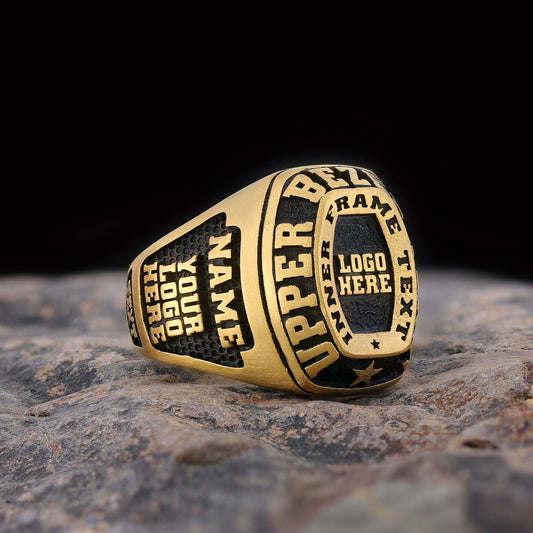 Personalized Name Ring for Men & Women, Minimalist Custom Engraved Silver or Gold Band, Unique Handmade Gift