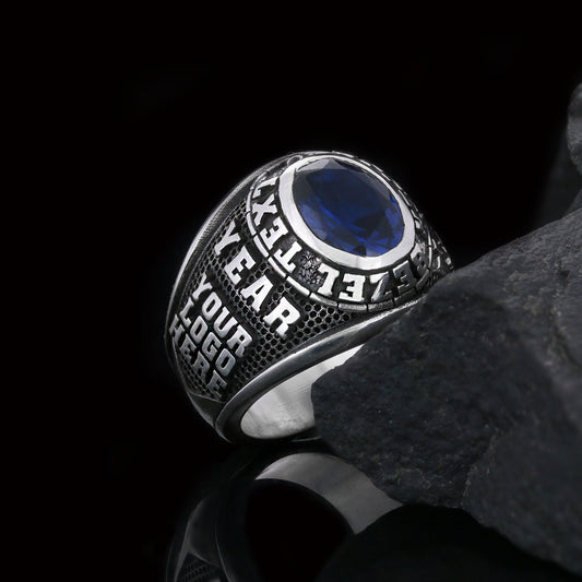 Luxury Signature Custom Ring, Personalized Silver, Gold & Signet Jewelry