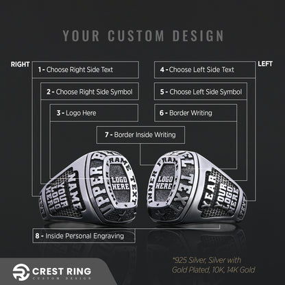 Personalized Name Ring for Men & Women, Minimalist Custom Engraved Silver or Gold Band, Unique Handmade Gift