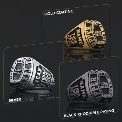 Personalized Name Ring for Men & Women, Minimalist Custom Engraved Silver or Gold Band, Unique Handmade Gift