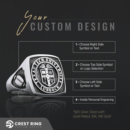 Georgia Southern University Ring, Oxford University Ring, High School Ring, Graduation Ring
