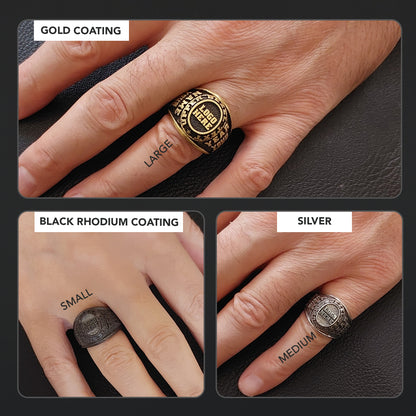 Handcrafted Personalized Name Ring, Custom Silver & Gold Jewelry