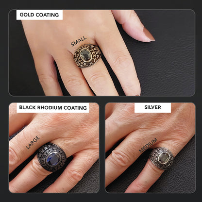 Design Your Own Custom Ring, Personalized Engraved Silver & Gold Ring Gift
