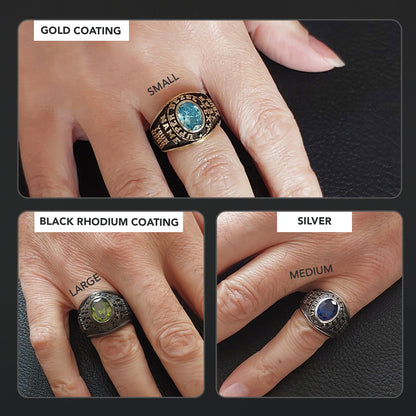Luxury Signature Custom Ring, Personalized Silver, Gold & Signet Jewelry
