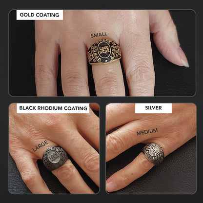 Signature Custom Ring, Personalized Fine Jewelry Gift, Handcrafted Signature Custom Ring