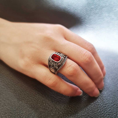 925 Sterling Silver California Staet University Women Ring