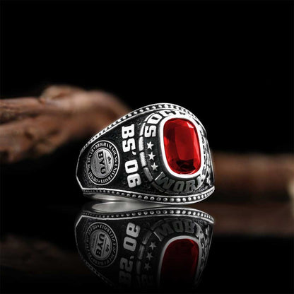 925 Sterling Silver California Staet University Women Ring
