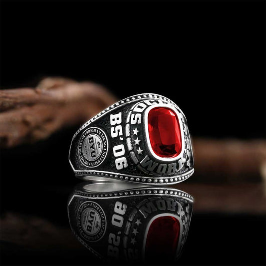 925 Sterling Silver California Staet University Women Ring