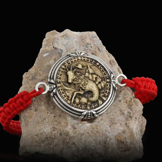 925 Sterling Silver Capricorn Bracelet