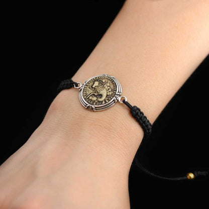 925 Sterling Silver Capricorn Bracelet