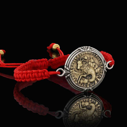 925 Sterling Silver Capricorn Bracelet