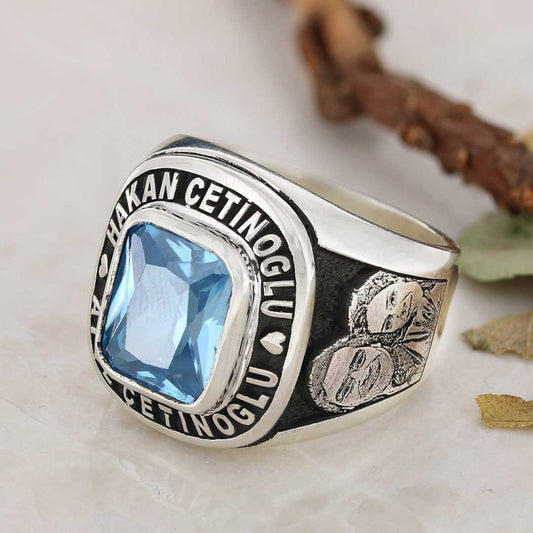 925 Sterling Silver Darling Photo Ring