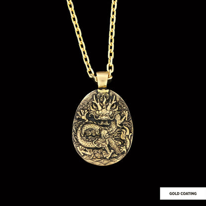 925 Sterling Silver Dragon Pendant
