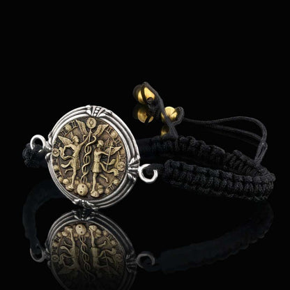 925 Sterling Silver Gemini Bracelet