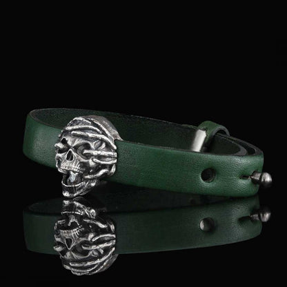 Unique Design Skull Leather Bracelets
