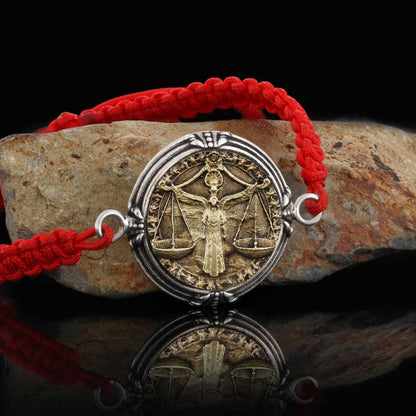 925 Sterling Silver Libra Bracelet