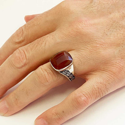 Unique Design 925 Sterling Silver Men Ring