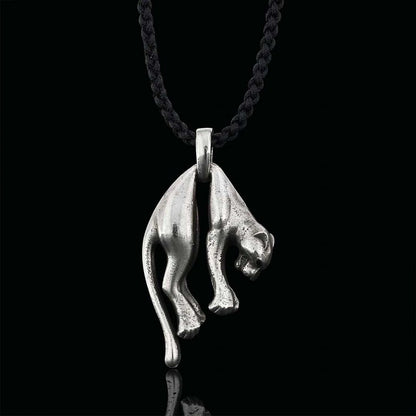 925 Sterling Silver Pendant Necklace Panther