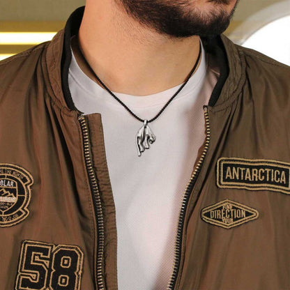 925 Sterling Silver Pendant Necklace Panther