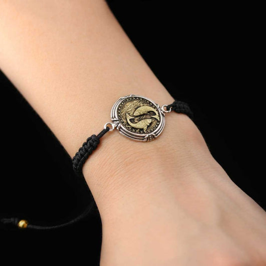 925 Sterling Silver Pisces Bracelet